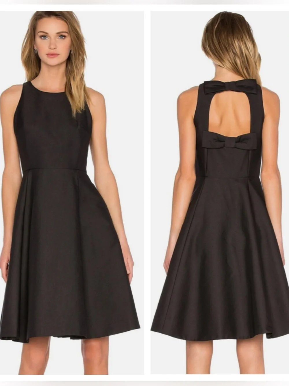 Kate Spade Double Bow Back Midi Dress,